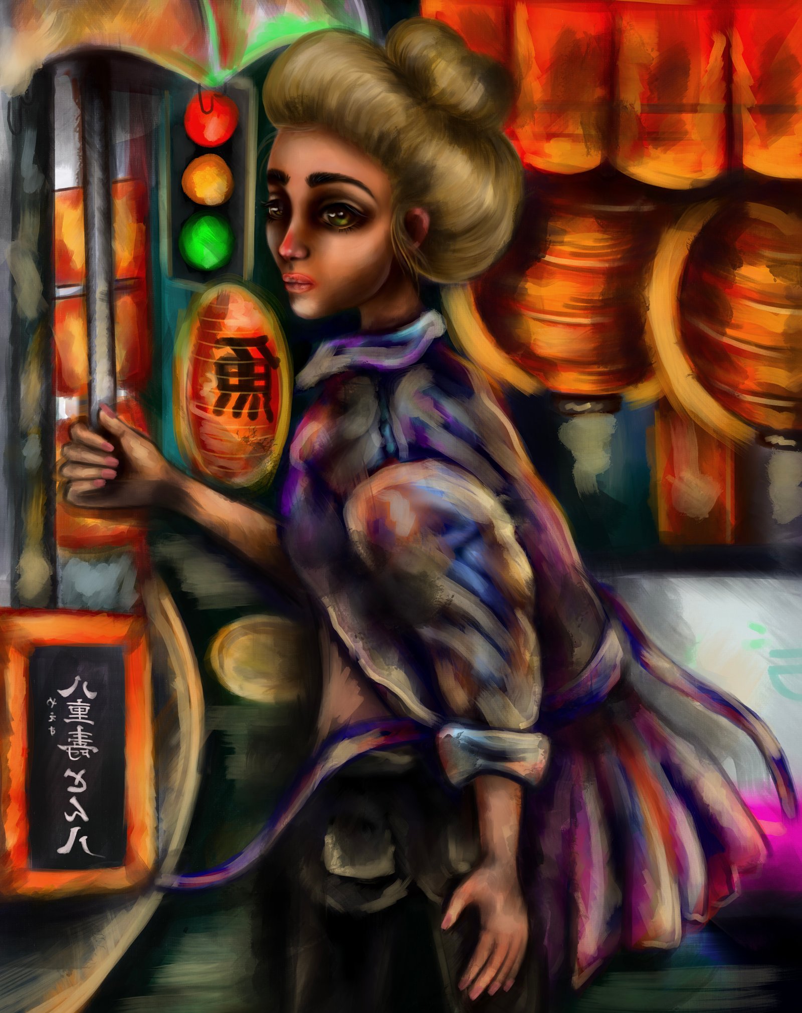 Girl in the Rain 13