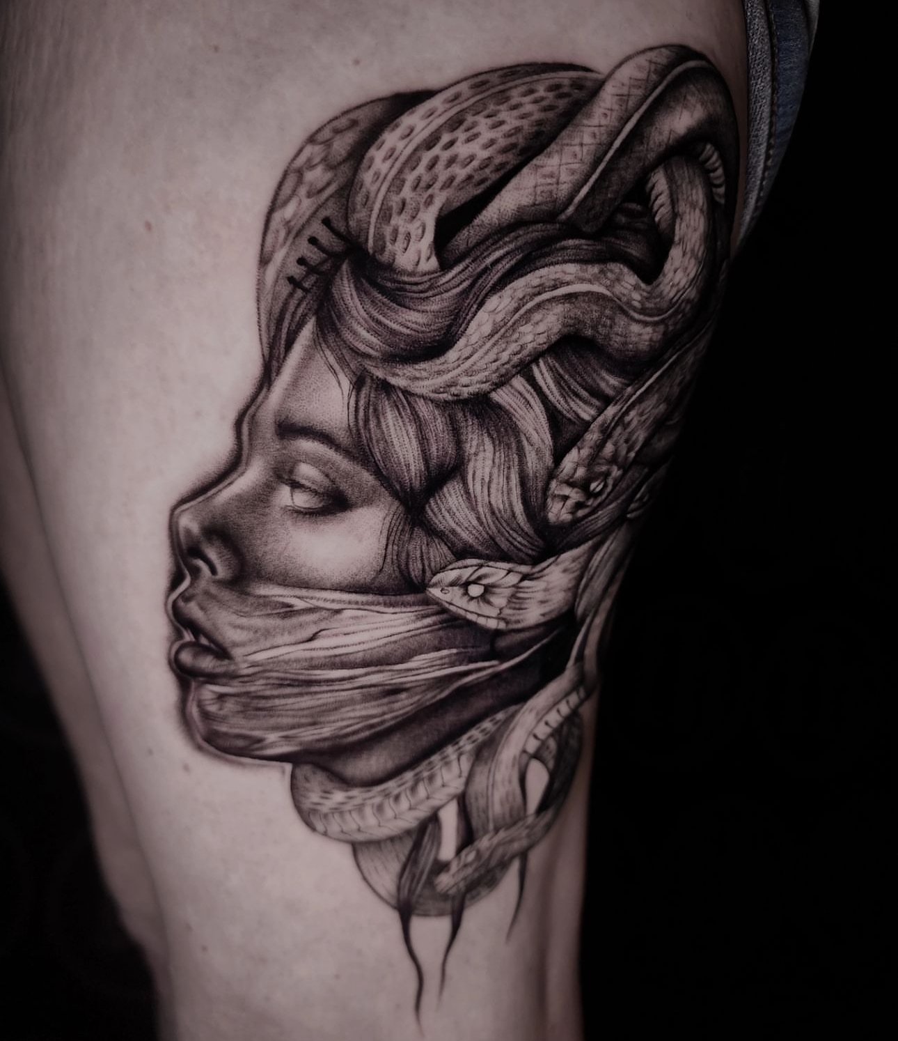 Medusa Tattoo 2